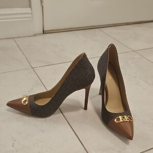 Michael Kors Brown and Black Heels
